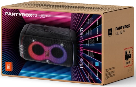 Музыкальный центр JBL Partybox Club 120 (JBLPBCLUB120) - фото в интернет-магазине Арктика