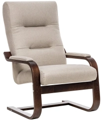 Кресло "Оскар" (орех/Малмо 05) - Импэкс - каталог товаров магазина Арктика