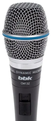 Микрофон BBK CM132 dark grey 5m - фото в интернет-магазине Арктика