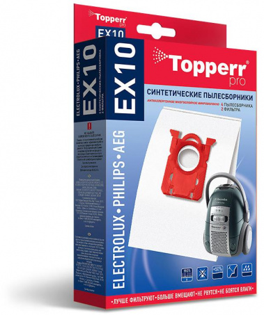 Фильтр для пылесоса Topperr EX10 - фото в интернет-магазине Арктика