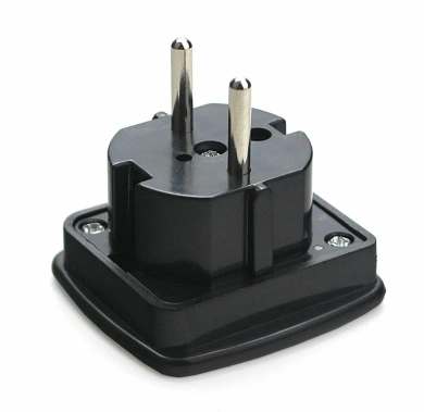Адаптер-переходник Cablexpert A-AC-UKEU-001B (черный) - фото в интернет-магазине Арктика