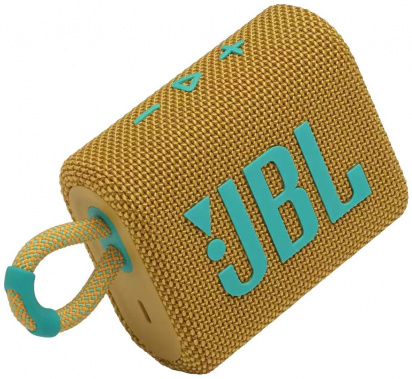 Портативная акустика JBL Go 3 Yellow (JBLGO3YEL) - фото в интернет-магазине Арктика
