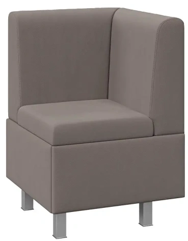 Диван угловой "Каир" Исп.2 (Велюр Camaro 05 (мокко)) - Три Я - фото в интернет-магазине Арктика