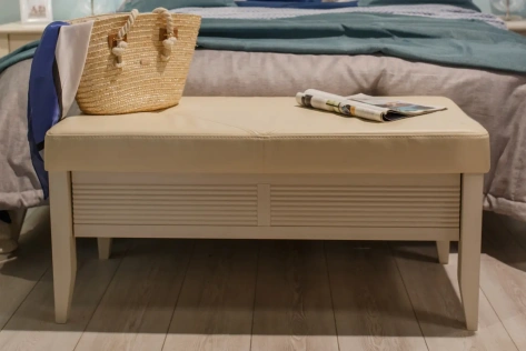 Спальня "Кантри" (КА-910.02) банкетка (Валенсия) - Ангстрем - фото в интернет-магазине Арктика