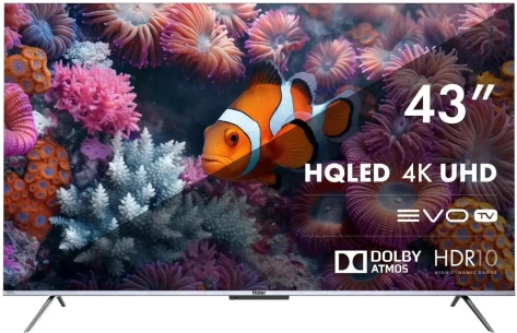 Телевизор Haier 43 Smart TV S3 UHD RU - фото в интернет-магазине Арктика