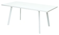 Стол обеденный ФИН 140 (белый стекло/белый) - М-Сити - каталог товаров магазина Арктика