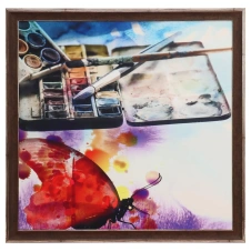 Картина велюр "Акварель" 70х70 см 7430581 - Сима-ленд - каталог товаров магазина Арктика