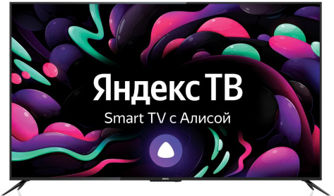 Телевизор BBK 65LEX-8256/UTS2C UHD Smart TV (Яндекс) - фото в интернет-магазине Арктика