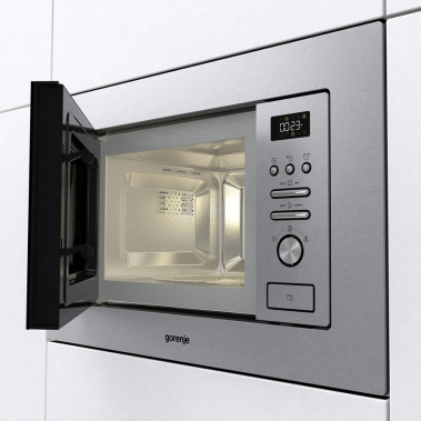 Встраиваемая микроволновая печь Gorenje BM201AM1X - фото в интернет-магазине Арктика
