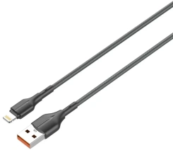 Кабель LDNIO LS851 USB-Lightning 1m 25W Gray (LD_B4585) - каталог товаров магазина Арктика