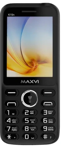Мобильный телефон Maxvi K15n Black - фото в интернет-магазине Арктика