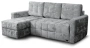Диван угловой "Бремен" (Тиффани серый) - Мебельград