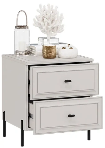 Спальня "Пандора" тумба прикроватная (Кашемир/ Кашемир сатин) - Три Я - фото в интернет-магазине Арктика