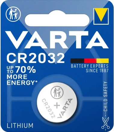 Батарейка Varta CR2032-1BL 1 шт - фото в интернет-магазине Арктика