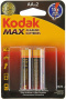 Батарейка Kodak LR6-2BL MAX 2 шт