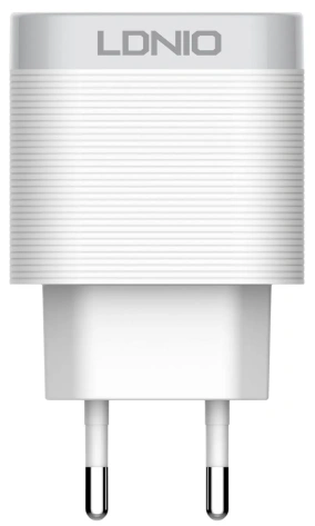 Зарядное устройство сетевое LDNIO A303Q 18W +Type-C QC 3.0 White (LD_B4370) - фото в интернет-магазине Арктика