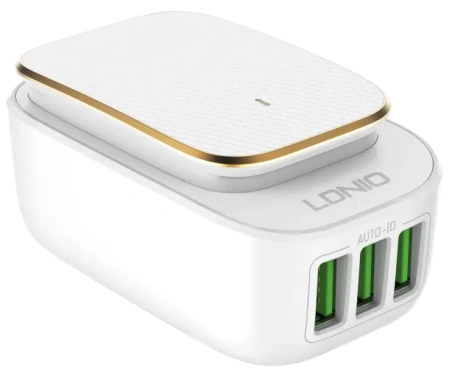 Зарядное устройство сетевое LDNIO A3305 17W USB 3+ Кабель Micro USB LD_B4374* - фото в интернет-магазине Арктика