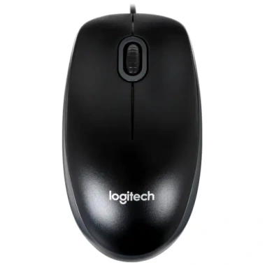 Мышь Logitech B100 USB (910-003357) черная - фото в интернет-магазине Арктика