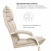 Кресло-трансформер Leset Монако (слоновая кость/малмо 05) - Импэкс - фото в интернет-магазине Арктика