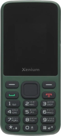 Мобильный телефон Xenium X175 Green - фото в интернет-магазине Арктика