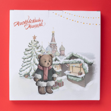 Тарелка НГ "Московский мишка" 10337978 25,5 см - Сима-ленд - фото в интернет-магазине Арктика