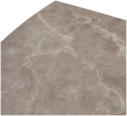 Стол обеденный BALDE 140 (MATT LATTE STONE SOLID CERAMIC/TAUPE) - М-Сити - фото в интернет-магазине Арктика