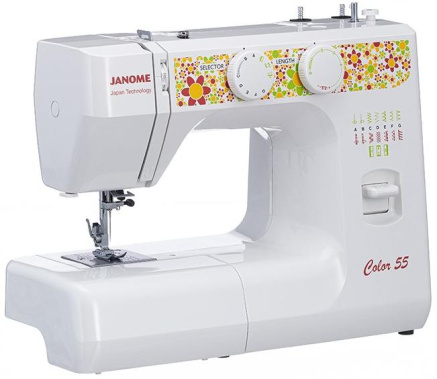 Швейная машинка Janome Color 55 - фото в интернет-магазине Арктика