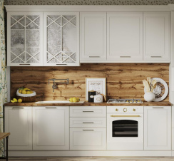 Кухня "Кристалл" 2,7 м (айвори) - Заман - каталог товаров магазина Арктика