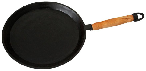 Сковорода блинная чугунная бл220 22 см - Кукмара - фото в интернет-магазине Арктика