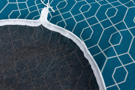 Чехол для гладильной доски Изумруд 130х52 - фото в интернет-магазине Арктика