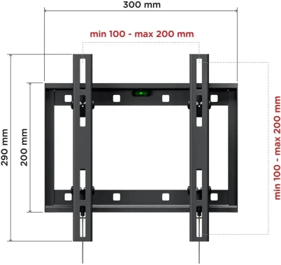 Кронштейн Holder LCD-T2609 черный - фото в интернет-магазине Арктика