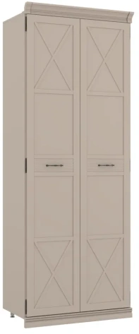 Прихожая "Кантри" (КА-203.24) шкаф (Кашемир серый) - Ангстрем - фото в интернет-магазине Арктика