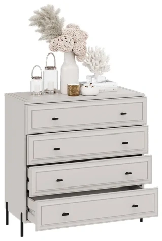 Спальня "Пандора" комод (Кашемир/ Кашемир сатин) - Три Я - фото в интернет-магазине Арктика