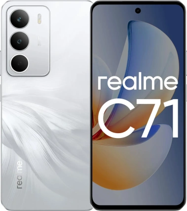Мобильный телефон Realme C71 8+256Gb White (RMX5303) - фото в интернет-магазине Арктика