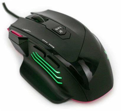 Мышь Гарнизон GM-790G "Мирфак" (черная) USB - фото в интернет-магазине Арктика