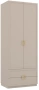 Спальня "Дольче" (ДЛ-200.09) шкаф для одежды (кашемир серый) - Ангстрем
