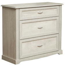 Спальня "Сохо" 32.12 комод (бетон пайн белый/бетон пайн белый патина) - Олмеко - каталог товаров магазина Арктика