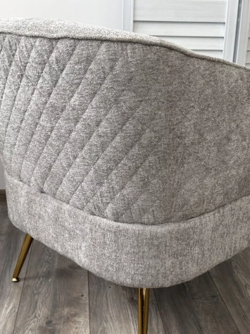 Кресло MUSSELS (3018-03/GOLD) - М-Сити - фото в интернет-магазине Арктика