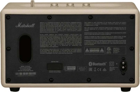 Портативная акустика Marshall Acton III Бежевый - фото в интернет-магазине Арктика