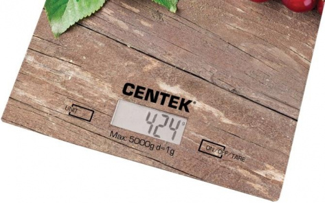Весы кухонные Centek CT-2462 Вишня - фото в интернет-магазине Арктика