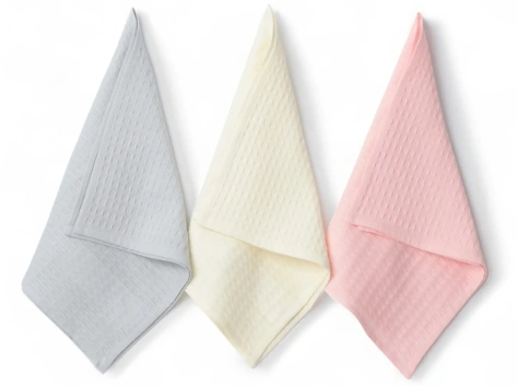 Набор кух.полотенец "Доляна" роз, сер,бел. 35х60см-3шт., 10891766 - Сима-ленд - фото в интернет-магазине Арктика