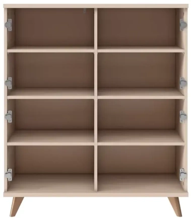 Гостиная "Хармони" 468.02 комод (бежевый/древесный) - Столлайн - фото в интернет-магазине Арктика