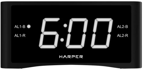 Радиочасы Harper HCLK-1007 - фото в интернет-магазине Арктика