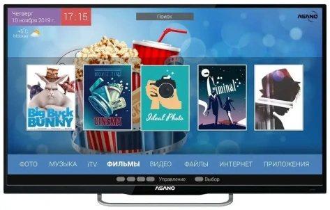 Телевизор Asano 43LU8030S UHD Smart TV - фото в интернет-магазине Арктика