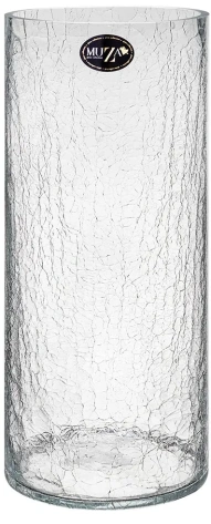 Ваза "Cracle white" 380-628 35 см - Арти М - фото в интернет-магазине Арктика