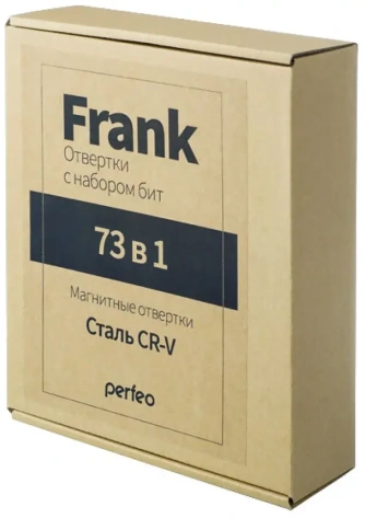 Набор отверток Perfeo Frank с битами (насадками) 73 в 1 PF_A4879* - фото в интернет-магазине Арктика