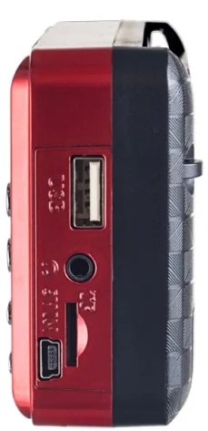 Радиоприемник Perfeo Palm red (i90-RED) PF_A4871 - фото в интернет-магазине Арктика