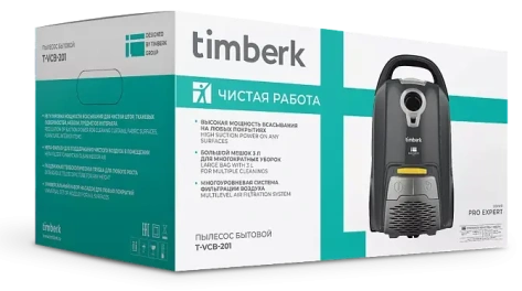 Пылесос Timberk T-VCB-201 - фото в интернет-магазине Арктика