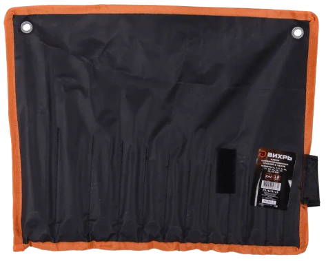 Набор ключей комбинированных ВИХРЬ в чехле 12 шт., 6-22 мм - фото в интернет-магазине Арктика