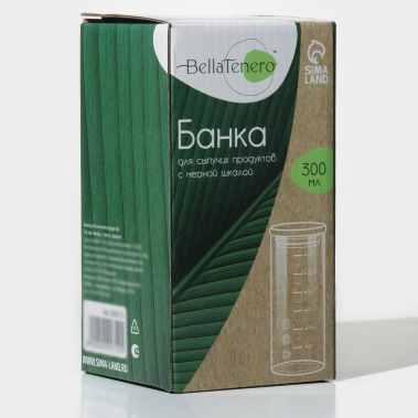 Банка д/сыпучих продуктов "Эко" 9292712 300 мл - Сима-ленд - фото в интернет-магазине Арктика
